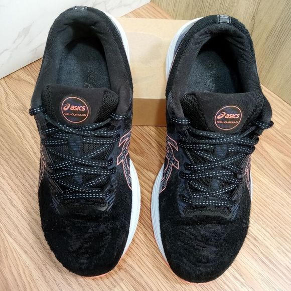 ASICS Womens Sz 8 EU 39.5 Gel-Cumulus 23 Black 1012A888 - Picture 8 of 16